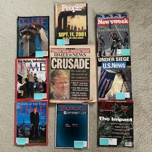 September 11 2001 I Major Newsweekly Magazine Coverage + Related Content